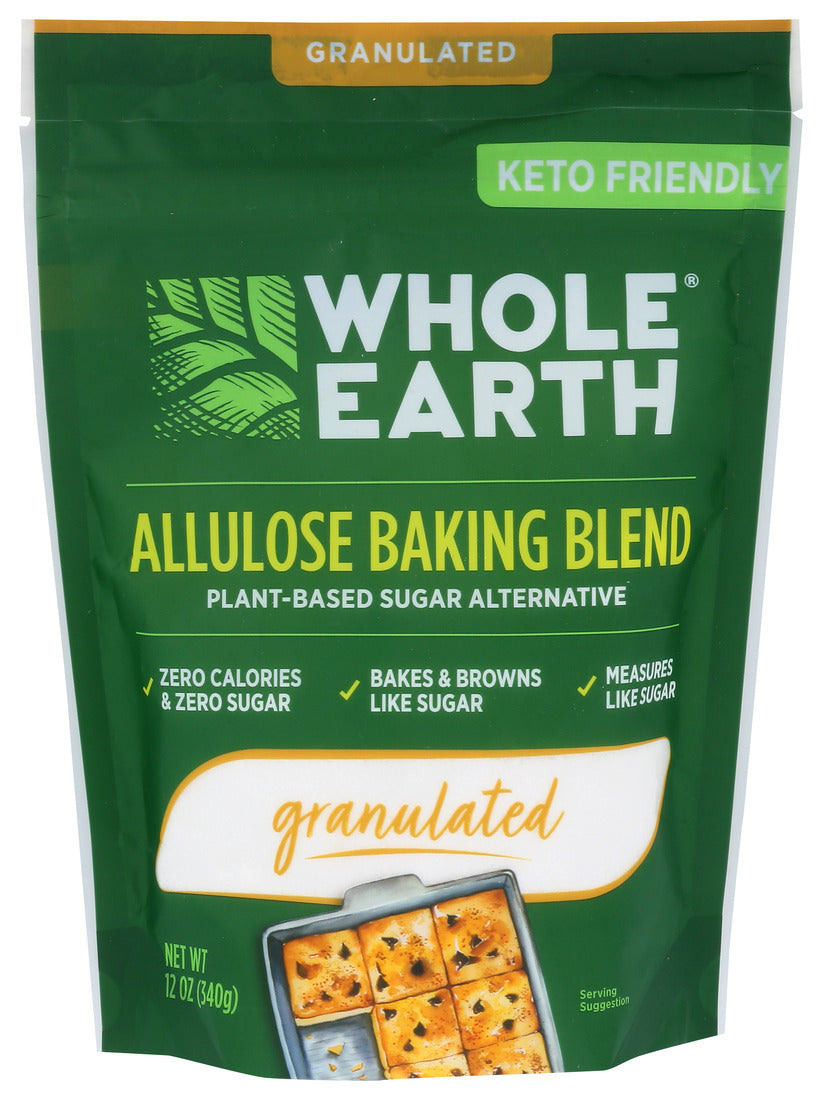 Home Grocery Baking Ingredients & Mixes Sweeteners Whole Earth Sweetener Co., Allulose Baking Blend, Case Of 6, 12 Oz
