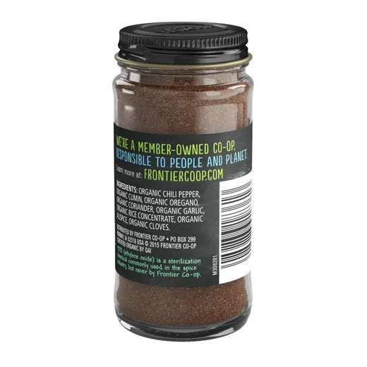 Frontier Co-op Chili Powder, Organic 1.94 oz.