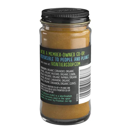Frontier Co-op Curry Powder, Organic 1.90 oz.