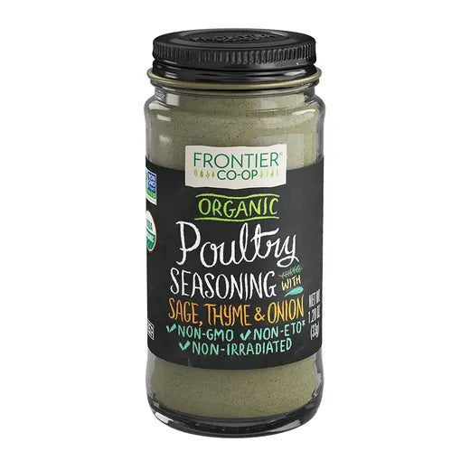 Frontier Co-op Organic Poultry Seasoning 1.20 oz.