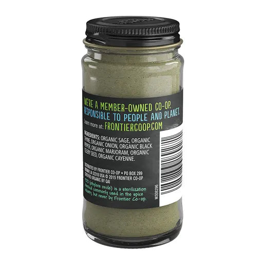 Frontier Co-op Organic Poultry Seasoning 1.20 oz.