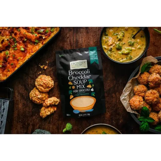 Frontier Co-op Broccoli Cheddar Soup Mix 4.59 OZ