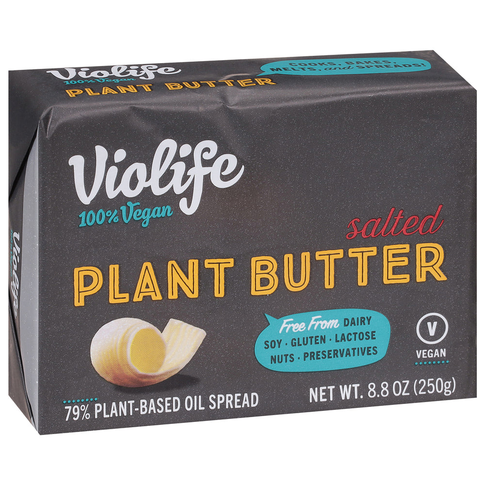Violife, Plant Butter Salted Dairy Free Vegan Refrigerated, 8.8 Oz