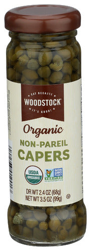 Capers Non Pareil Org - 3.5OZ