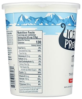 Traditional Skyr Whole Milk Plain Yogurt