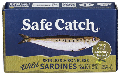 Sardine Wild Blsl In Evoo - 4.4OZ