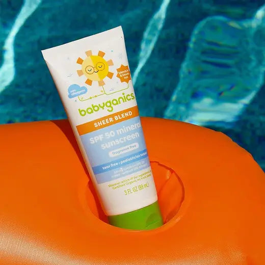 Babyganics Fragrance-Free Baby Sheer Blend Sunscreen Lotion SPF 50 3 fl. oz.