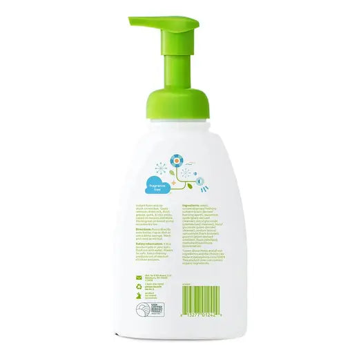 Babyganics Fragrance-Free Foaming Dish & Bottle Soap 16 fl. oz.