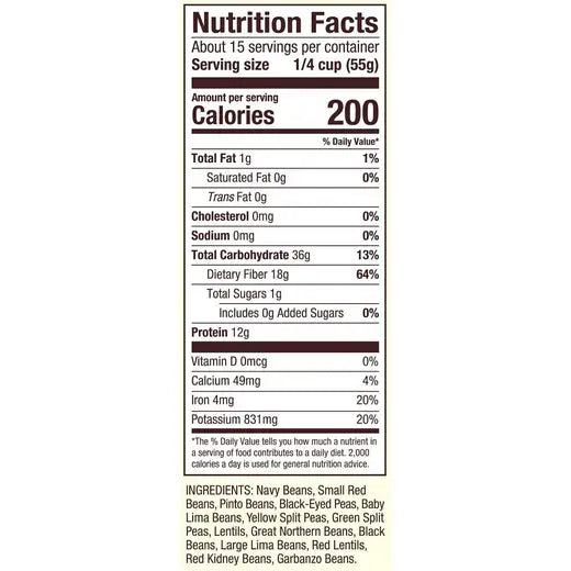 Bob's Red Mill 13 Bean Soup Mix 29 oz. bag