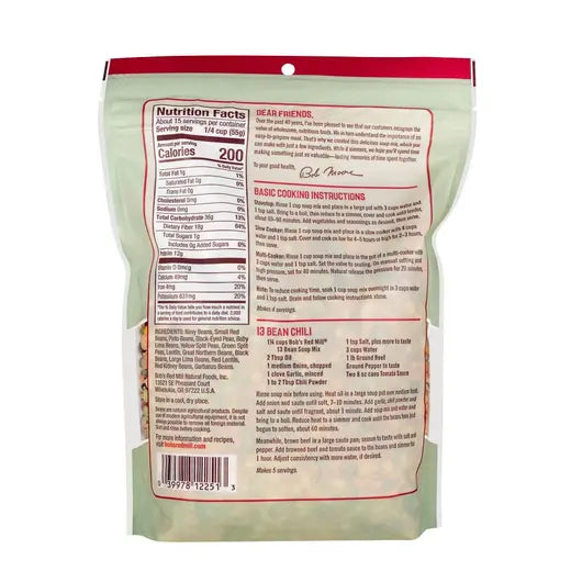 Bob's Red Mill 13 Bean Soup Mix 29 oz. bag