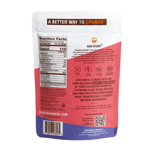 Catalina Crunch Fruity Keto Friendly Cereal 8 oz.