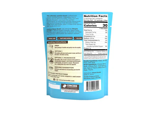 MIRACL CHKN BONE BRTH SP - 8 OZ