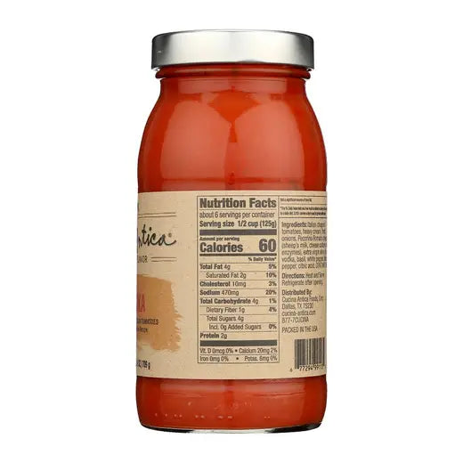Cucina Antica La Vodka Pasta & Cooking Sauce 25 oz.