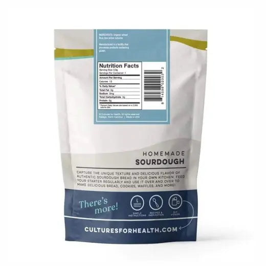 Cultures For Health Whole Wheat Sourdough Bread Starter Culture