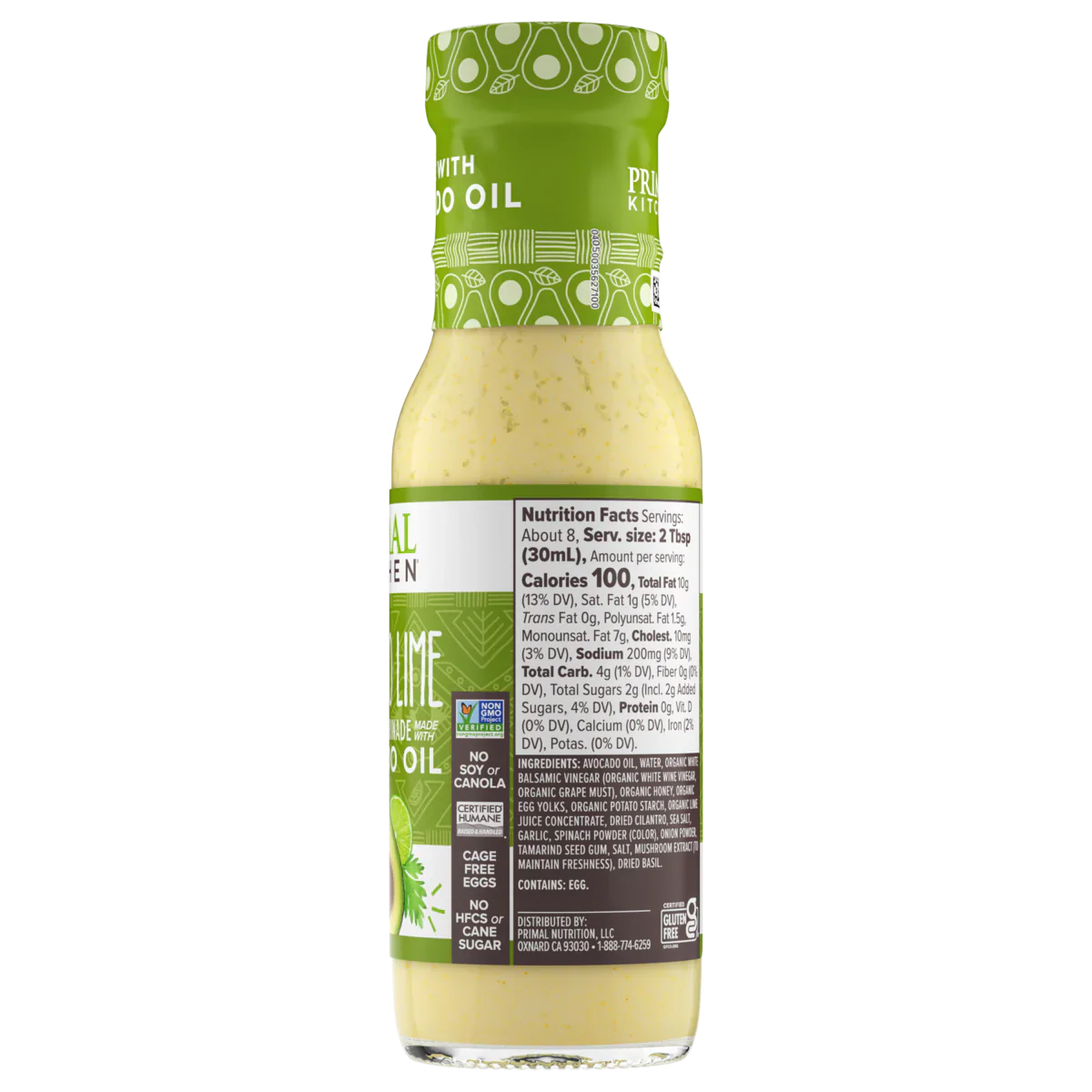 DRESSING CLNTRO LIME AVCD