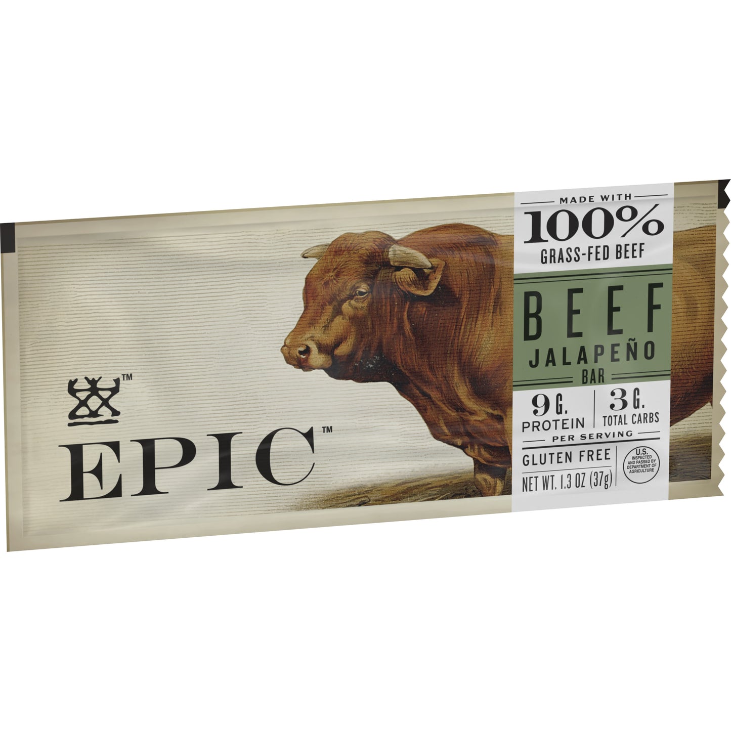 Epic International, Provisions Beef Jalapeno Bar, 1.3 Oz