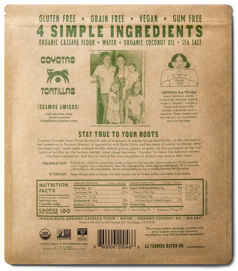 9 Inch Tortillas