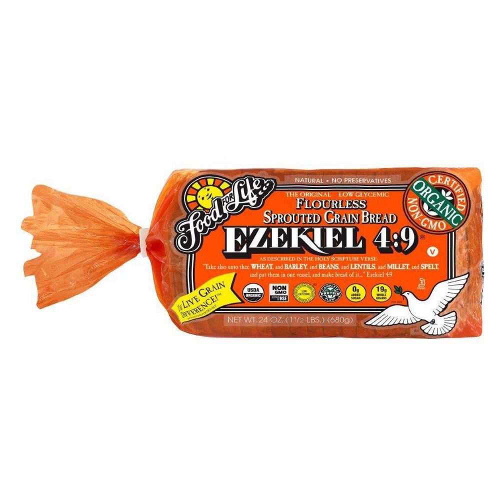 Organic Ezekiel Whole Grain Bread