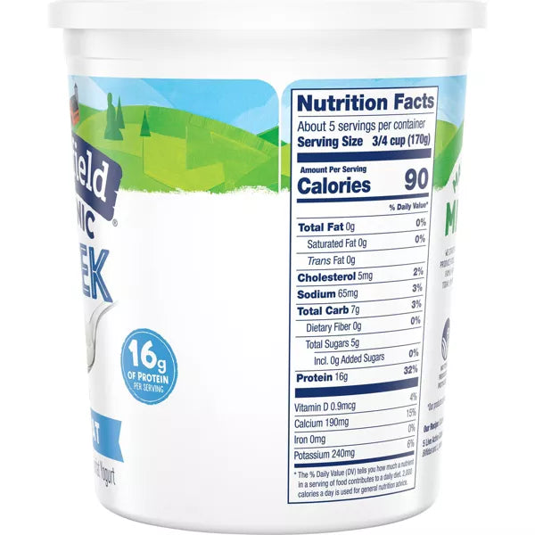 Non Fat Plain Greek Yogurt