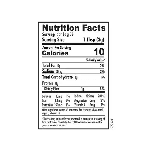 Maine Coast Sea Vegetables Dulse Flakes 4 oz. bag