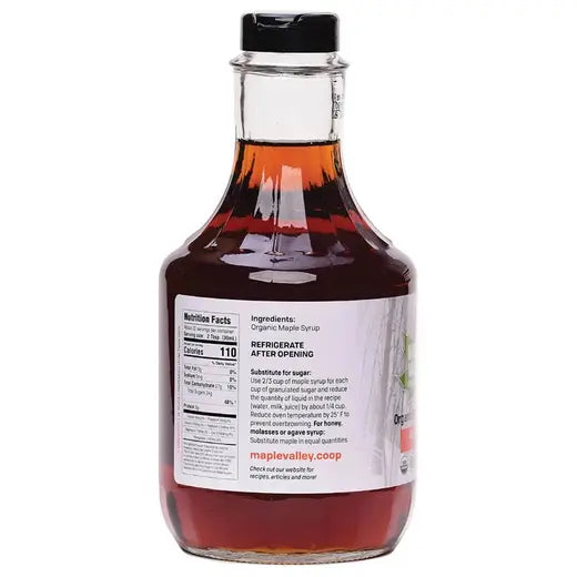 Maple Valley Cooperative Amber & Rich Organic Maple Syrup 32 fl. oz.