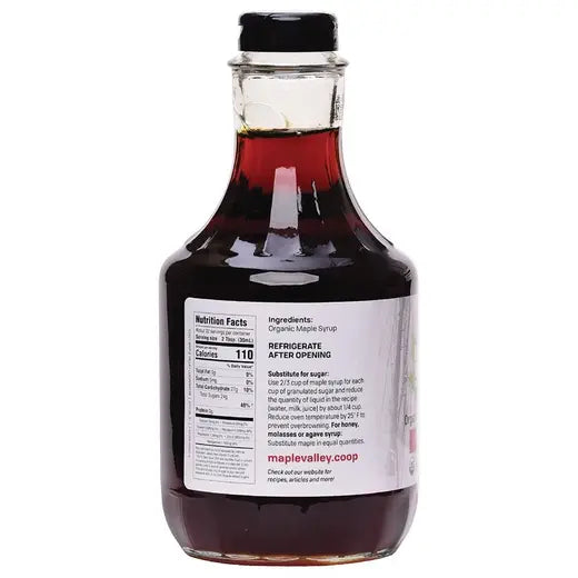 Maple Valley Cooperative Dark & Robust Organic Maple Syrup 32 fl. oz.