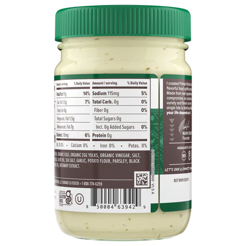 MAYO, PESTO, AVOCADO OIL