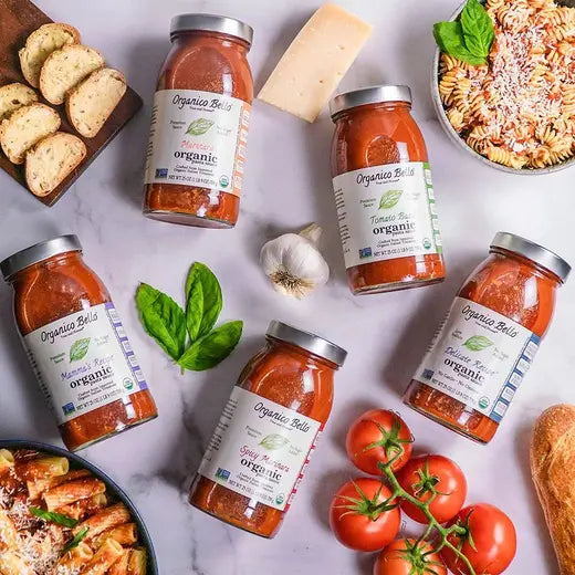 Organico Bello Organic Marinara Pasta & Cooking Sauce 25 oz.