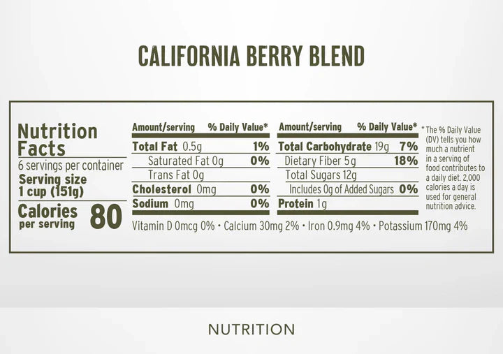 SSON CA/OR BERRY BLEND