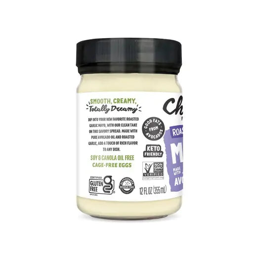 Chosen Foods Roasted Garlic Avocado Oil Mayo 12 fl. oz.