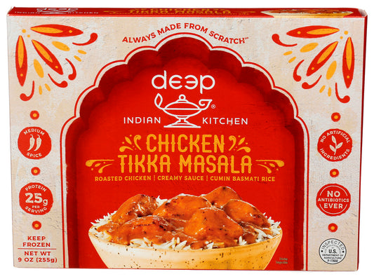 Deep, Chicken Tiki Masala With Rice, Case Of 12, 9 Oz