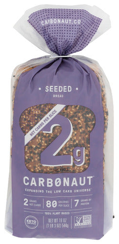 BREAD, SEEDED, LOW CARB, PB