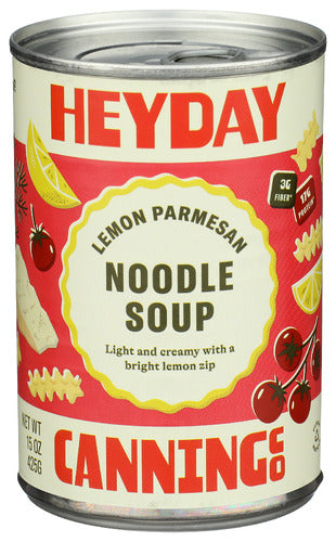 HeyDay Canned Lemon Parmesan Noodle Soup - 15.0 oz