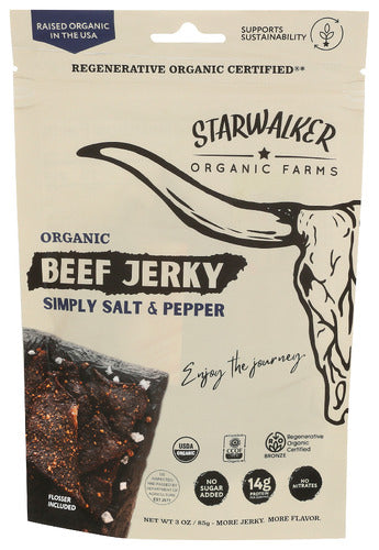JERKY BEEF SALT & PEPPER