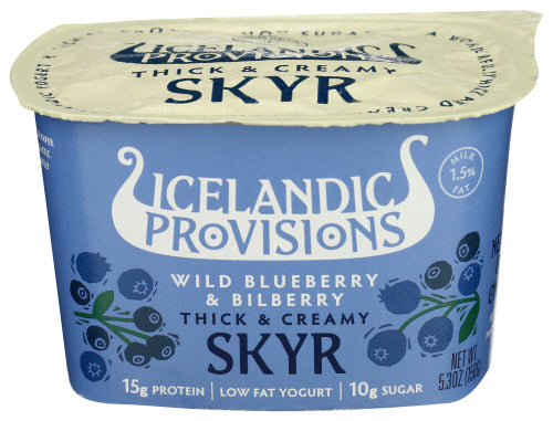 Traditional Skyr Yogurt — Wild Blueberry & Bilberry