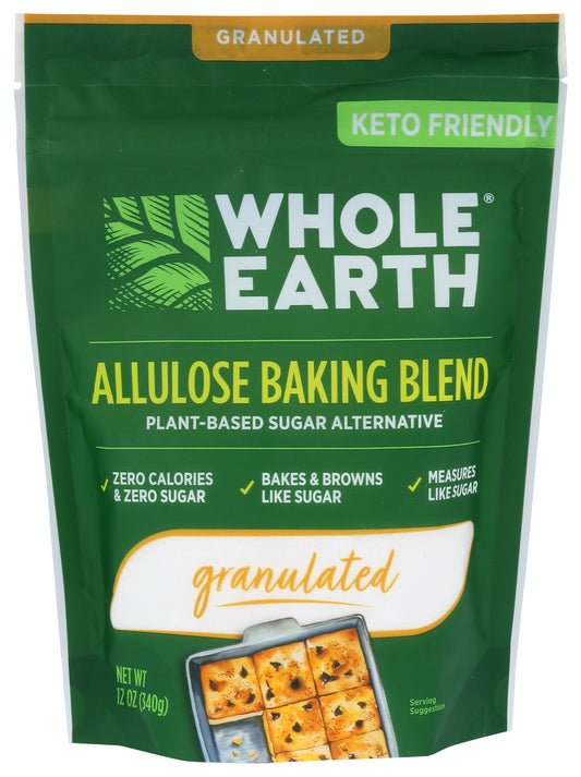Home Grocery Baking Ingredients & Mixes  Sweeteners  Whole Earth Sweetener Co., Allulose Baking Blend, Case Of 6, 12 Oz