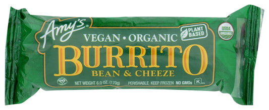 Burrito Frzn Bean Chs Org - 6OZ