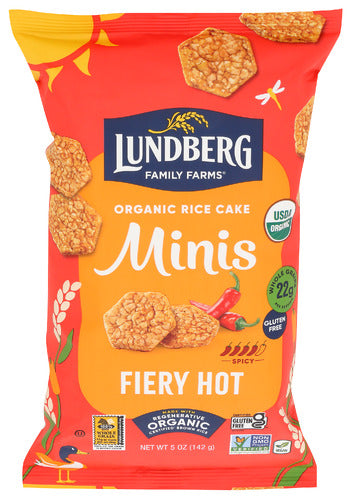 Rice Cake Min Fiery Hot - 5OZ