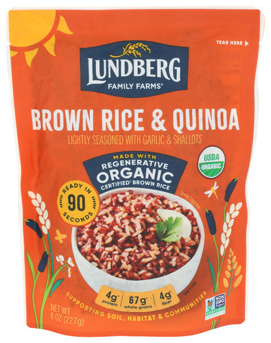 Rice Brn Qnoa Rth Rgn - 8OZ