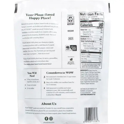 Plant Boss Mild Plant Taco 3.35 oz.
