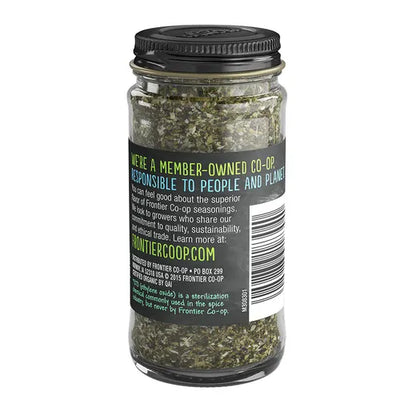 Frontier Co-op Sweet Basil Leaf, Cut & Sifted, Organic 0.56 oz.