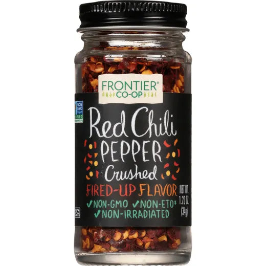 Frontier Co-op Red Chili Peppers, Crushed 1.20 oz.