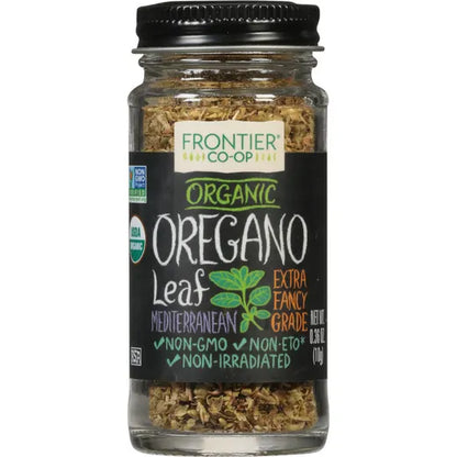 Frontier Co-op Oregano Leaf, Cut & Sifted, Extra Fancy Grade, Organic 0.36 oz.