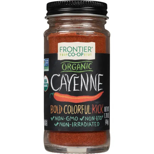 Frontier Co-op Cayenne, Ground, Organic 1.70 oz.