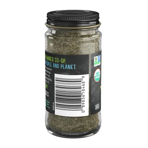 Frontier Co-op Rosemary Leaf, Whole, Organic 0.85 oz.