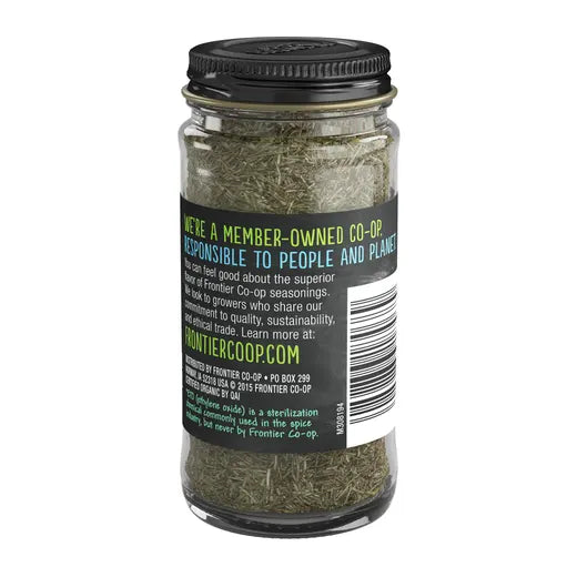 Frontier Co-op Rosemary Leaf, Whole, Organic 0.85 oz.