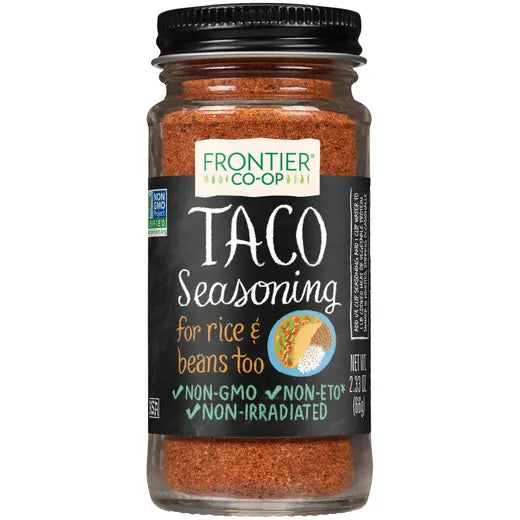 Frontier Co-op Taco Seasoning Blend 2.33 oz.