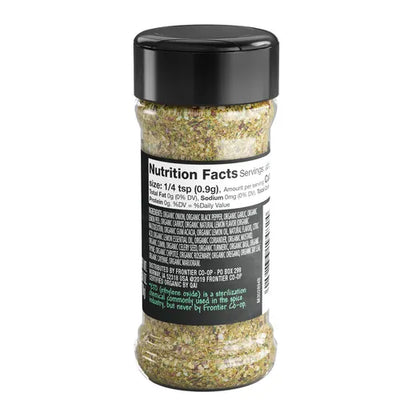 Frontier Co-op Organic Salt-Free Lemon Pepper Seasoning 2.5 oz.