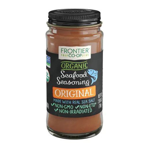 Frontier Co-op Seafood Seasoning, Original, Organic 2.80 oz.