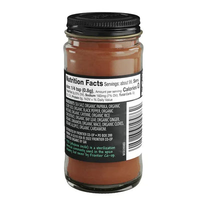 Frontier Co-op Seafood Seasoning, Original, Organic 2.80 oz.